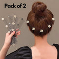Hair Finishing Fixer Comb Clip Pack of 2
