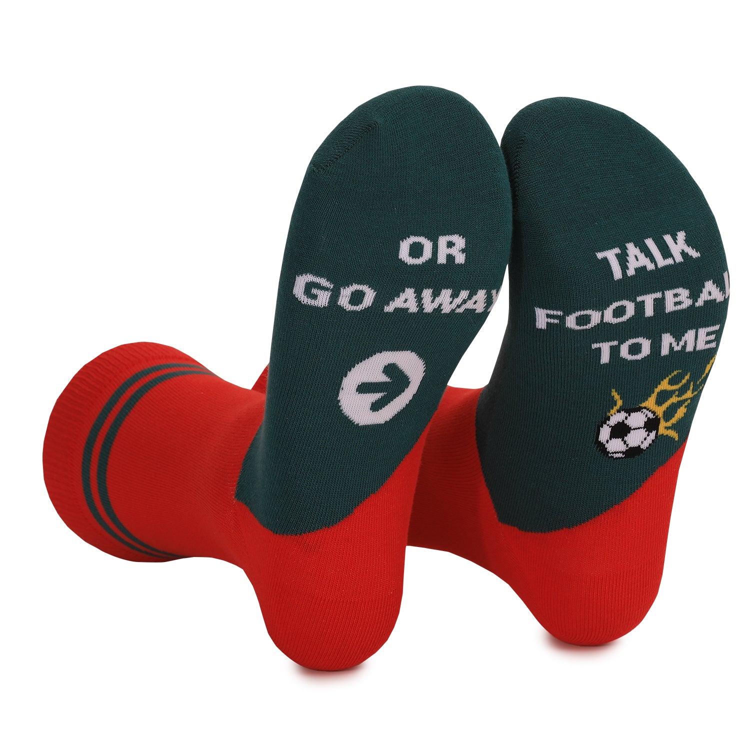 Flag Design Mid-Calf Socks With Moisture-Wicking, Sweat-Absorbing, Odor-Resistant, And Antibacterial Properties