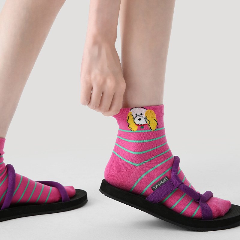 Renaissance Women's Short Socks 3-Pair Set Spring Summer Cartoon Low-Cut Boat Socks Instagram-Worthy Cute Minimalist Versatile Style For Girls