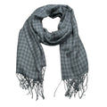 2pcs Deep Fringe Adds Movement Grey Acrylic Scarf With Fringe ,Luxe Look For Evening Wear,Scarf,vacation,daily Life,evening Party,Office Appropriate Subtlety For Women Men