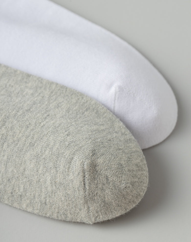 Breathable Mid-Calf Large Size 5 Pairs Solid Color Business Cotton Socks All-Season Long Socks