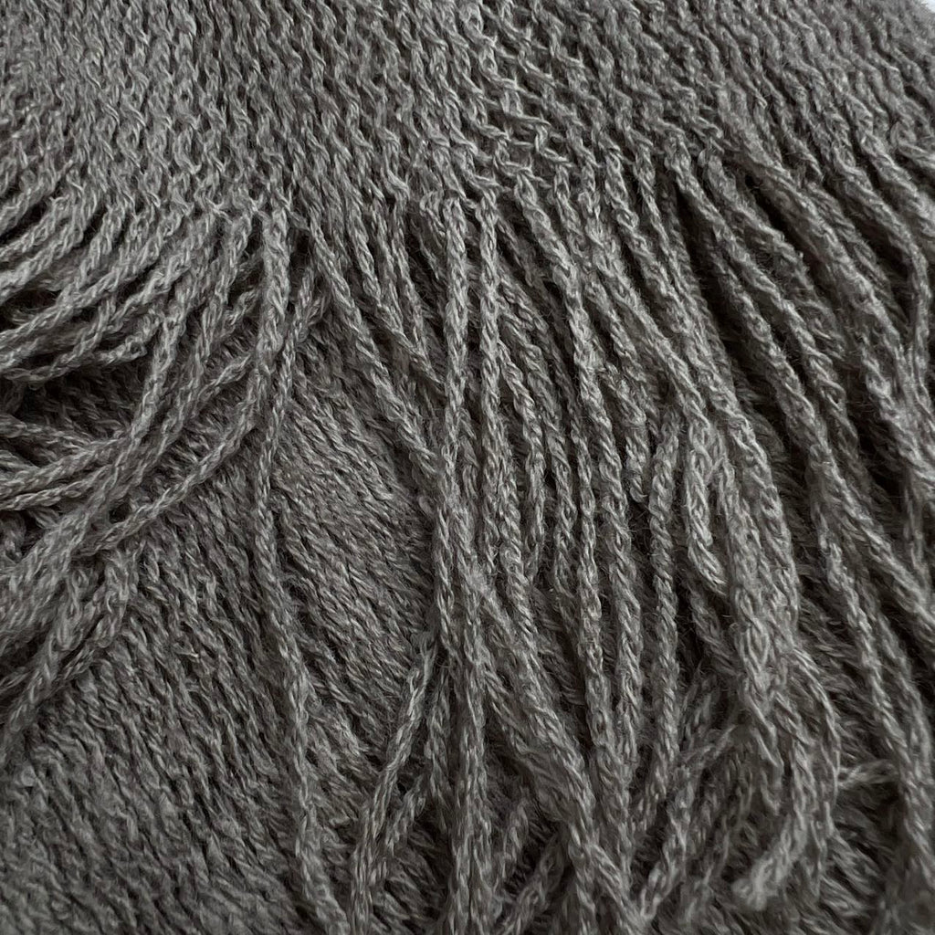 Grey Dyed Acrylic Skinny Scarf - Lightweight Scarf 63inchx8inch