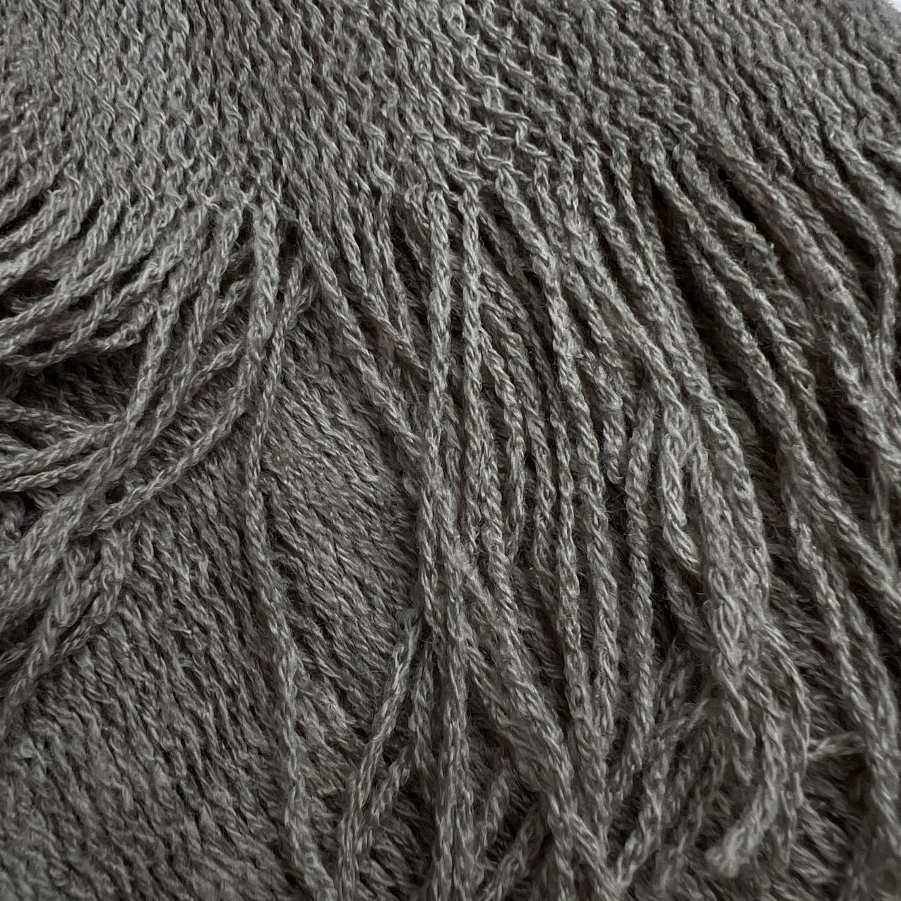 Grey Dyed Acrylic Skinny Scarf - Lightweight Scarf 63inchx8inch