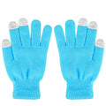 3 Color Options -- 1 Pair Unisex Winter Knit Gloves Touchscreen Outdoor Windproof Cycling Skiing Warm Gloves