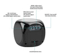 LED Projection Alarm Clock Digital LCD Display Voice Talking Weather Snooze USB