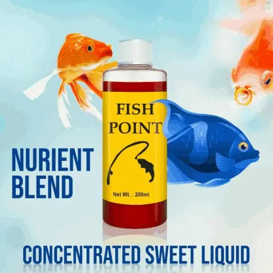 FISH POINT – NATURAL BAIT FOR FISH 200ML Pack of 1