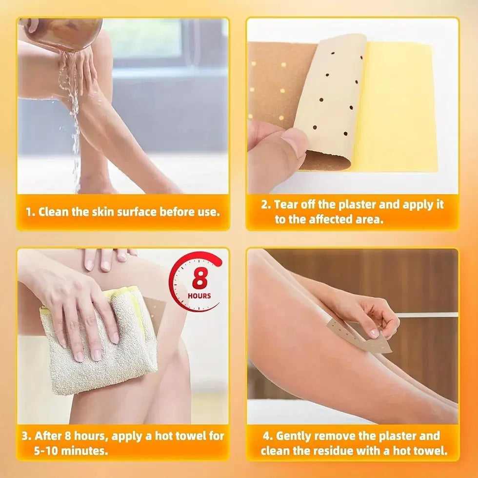 10 Pcs Herbal Self Heating Patches Mayufuzz