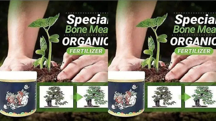 Special Bone Meal Organic Fertilizer, Promote The Growth Of Flowers And Fruits  Pack of 2