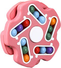 Fidget Toy Rotating Magic Bean Cube Spinner, Educational Learning Toy
