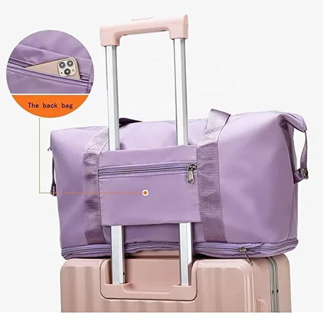 Water proof foldabe travel duffel bag