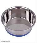 Stainless Steel Feeding Bowl for Pet (Multicolor, 800 ml)