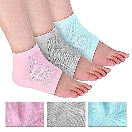 Silicon Gel Pad Heel Protector Socks