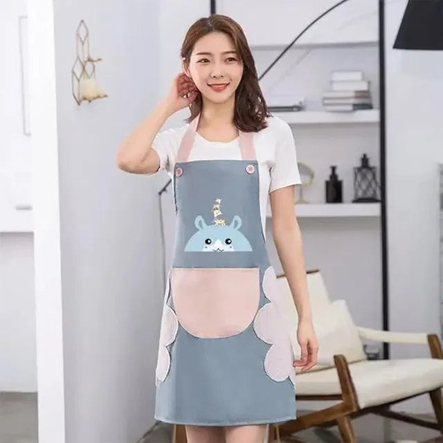 Waterproof Kitchen Apron for Women